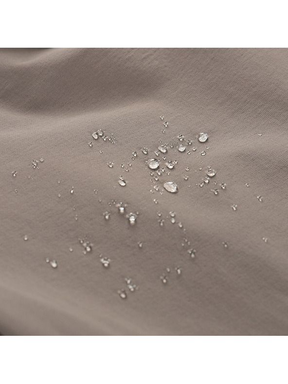 ALPINE PRO Ženske softshell hlače ALPINE PRO AKANA 3 driftwood