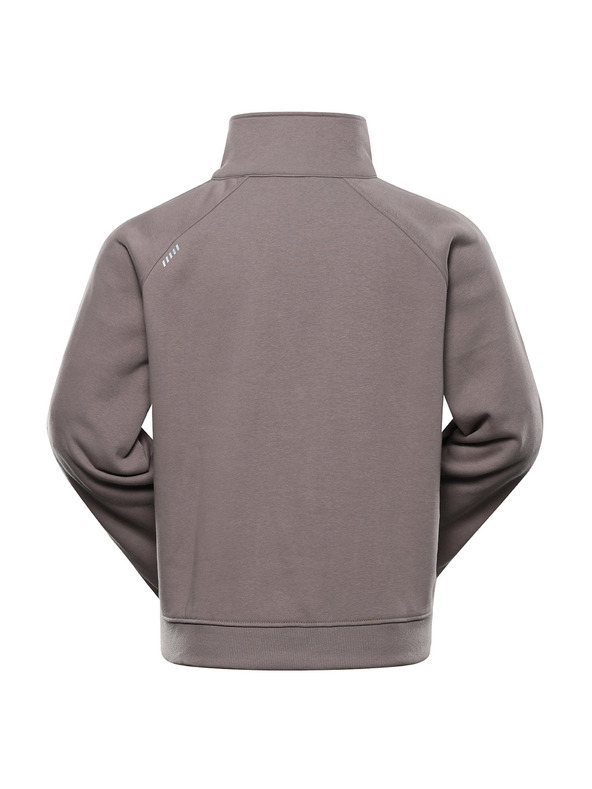 ALPINE PRO Ženska bombažna jopa ALPINE PRO NEGGA driftwood