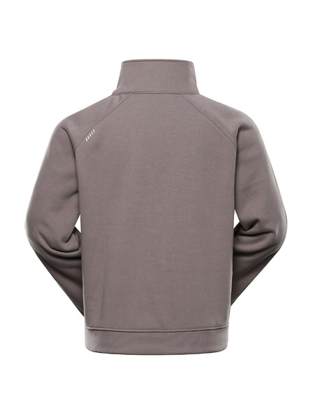 ALPINE PRO Ženska bombažna jopa ALPINE PRO NEGGA driftwood