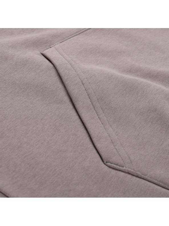 ALPINE PRO Ženska bombažna jopa ALPINE PRO NEGGA driftwood