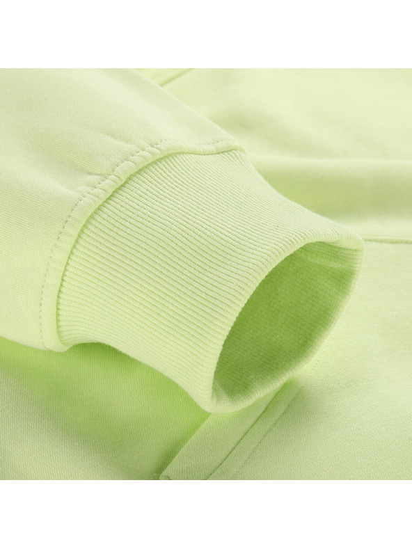 ALPINE PRO Ženska bombažna jopa ALPINE PRO NEGGA luminary green