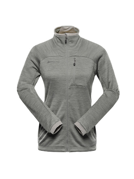 ALPINE PRO Ženska hitro sušeča jopa ALPINE PRO ONNECA 3 abbey stone