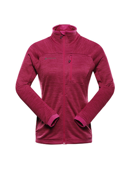 ALPINE PRO Ženska hitro sušeča jopa ALPINE PRO ONNECA 3 fuchsia red