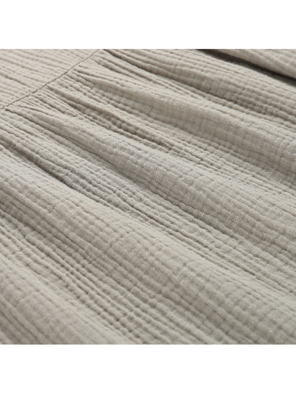 ALPINE PRO Ženska bombažna obleka ALPINE PRO AKESA abbey stone