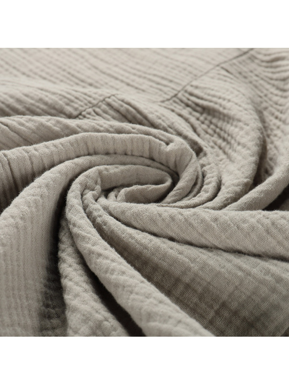 ALPINE PRO Ženska bombažna obleka ALPINE PRO AKESA abbey stone