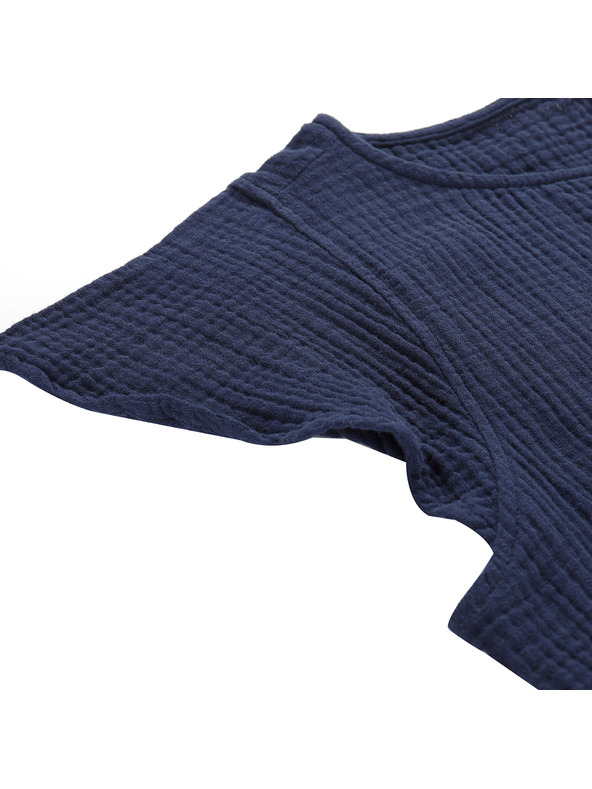 ALPINE PRO Ženska bombažna obleka ALPINE PRO AKESA moonlit ocean