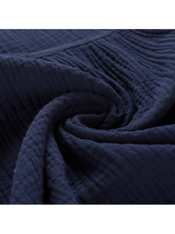 ALPINE PRO Ženska bombažna obleka ALPINE PRO AKESA moonlit ocean