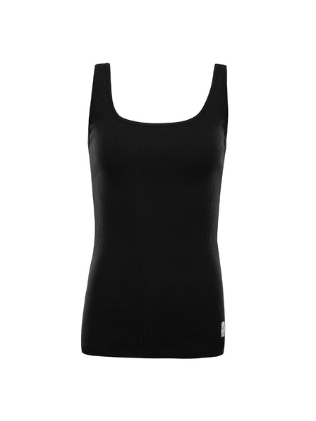 ALPINE PRO Ženska bombažna majica brez rokavov ALPINE PRO OMINA black