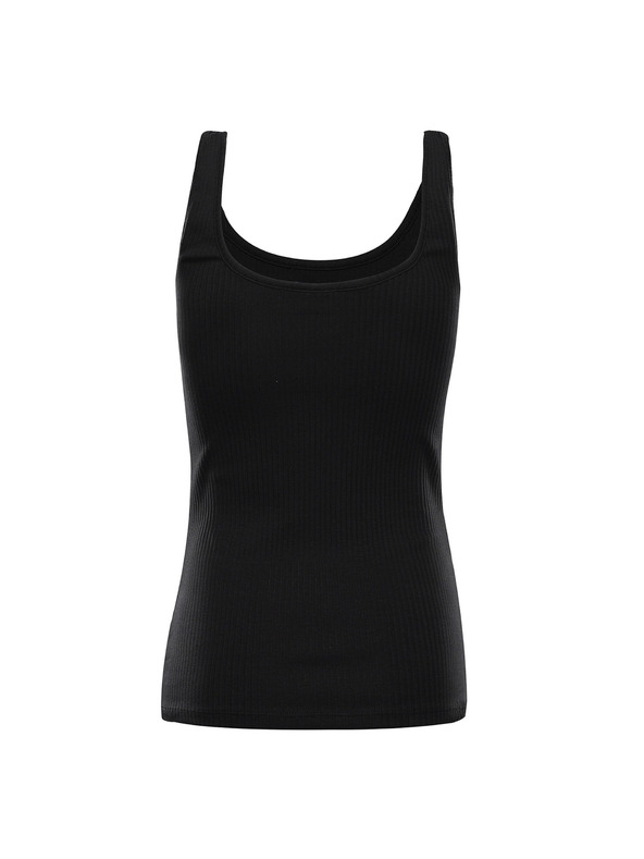 ALPINE PRO Ženska bombažna majica brez rokavov ALPINE PRO OMINA black