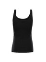 ALPINE PRO Ženska bombažna majica brez rokavov ALPINE PRO OMINA black