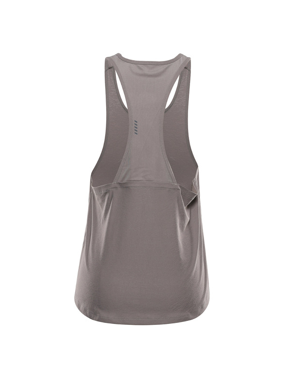 ALPINE PRO Ženska funkcionalna majica brez rokavov ALPINE PRO NIRA 2 driftwood