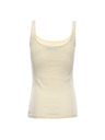 ALPINE PRO Ženska bombažna majica brez rokavov ALPINE PRO OMINA cream