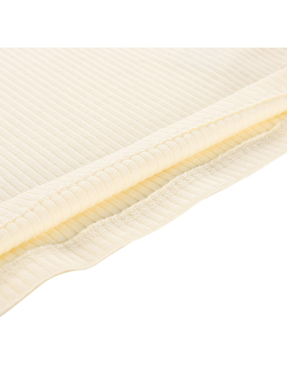 ALPINE PRO Ženska bombažna majica brez rokavov ALPINE PRO OMINA cream