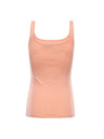 ALPINE PRO Ženska bombažna majica brez rokavov ALPINE PRO OMINA apricot blush