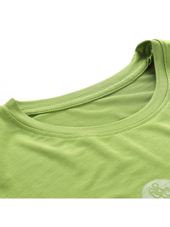 ALPINE PRO Ženska funkcionalna majica z antibakterijsko obdelavo ALPINE PRO LYORA peridot različica pa