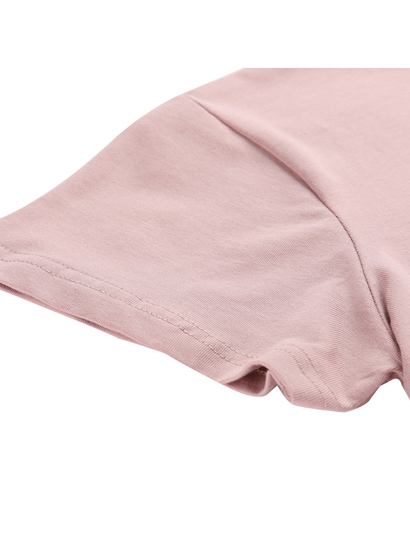 ALPINE PRO Ženska bombažna majica ALPINE PRO DORGA pale mauve varianta pb