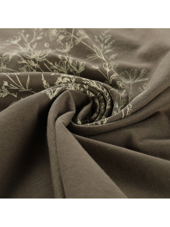 ALPINE PRO Ženska bombažna majica ALPINE PRO DORENA stone gray varianta pa