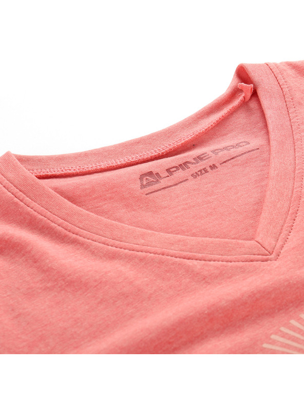 ALPINE PRO Ženska majica iz nemečljivega materiala ALPINE PRO NOGERA apricot blush varianta pb