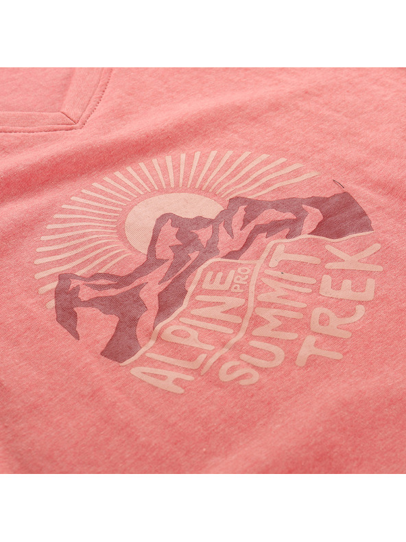 ALPINE PRO Ženska majica iz nemečljivega materiala ALPINE PRO NOGERA apricot blush varianta pb
