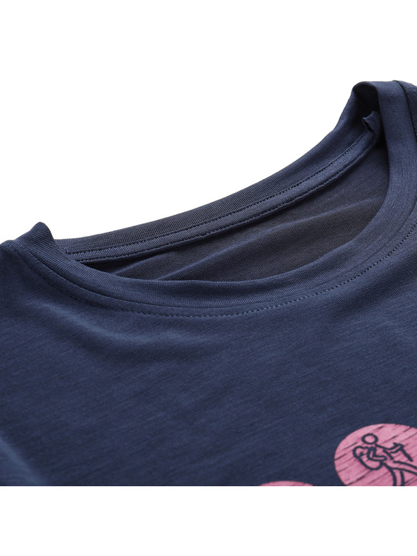 ALPINE PRO Ženska funkcionalna majica z antibakterijsko obdelavo ALPINE PRO LYORA moonlit ocean različica pa