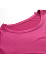 ALPINE PRO Ženska hitro sušeča majica s cool dry ALPINE PRO BASIKA fuchsia red