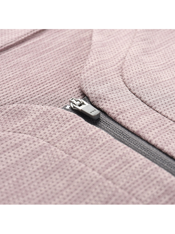 ALPINE PRO Ženska hitro sohnjajoča se kolesarska majica ALPINE PRO GERETA 3 pale mauve