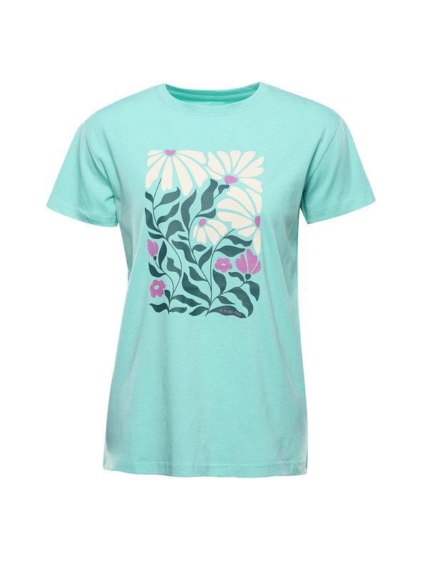 ALPINE PRO Ženska bombažna majica ALPINE PRO DORGA beveled glass različica pa