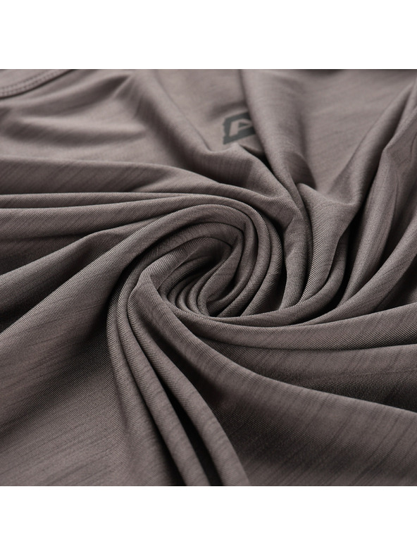 ALPINE PRO Ženska hitro sušeča majica s cool dry ALPINE PRO BASIKA driftwood