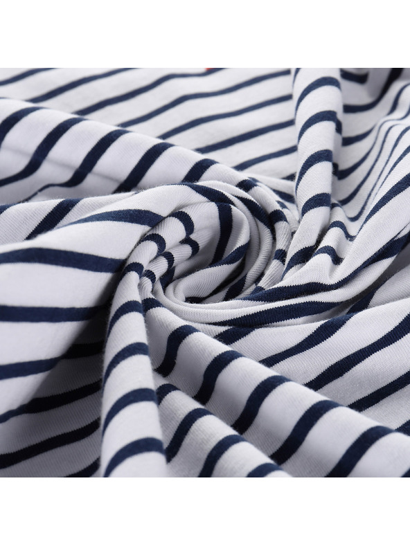 ALPINE PRO Ženska bombažna majica z spreminjajočim se tiskom ALPINE PRO NAMORA moonlit ocean