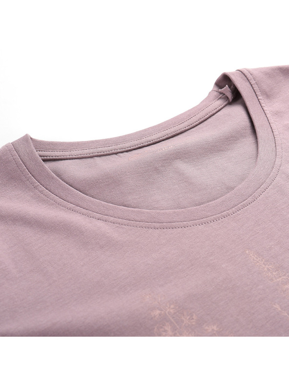 ALPINE PRO Ženska majica iz organske bombažne ALPINE PRO TERMESA 3 quail varianta pa