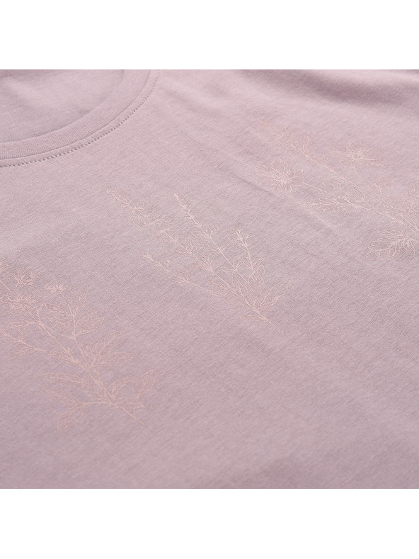 ALPINE PRO Ženska majica iz organske bombažne ALPINE PRO TERMESA 3 quail varianta pa