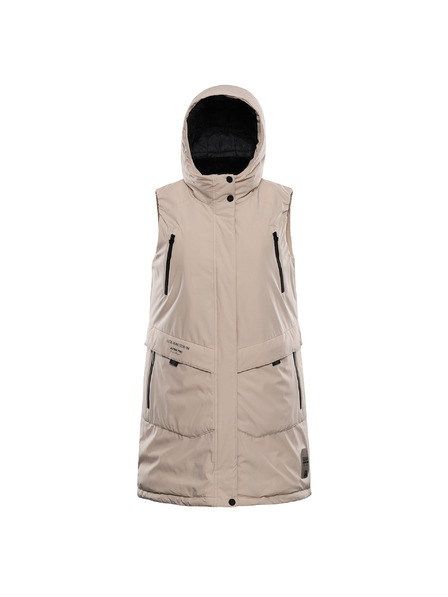 ALPINE PRO Ženska telovnik z membrano ptx ALPINE PRO HARDA 2 shifting sand