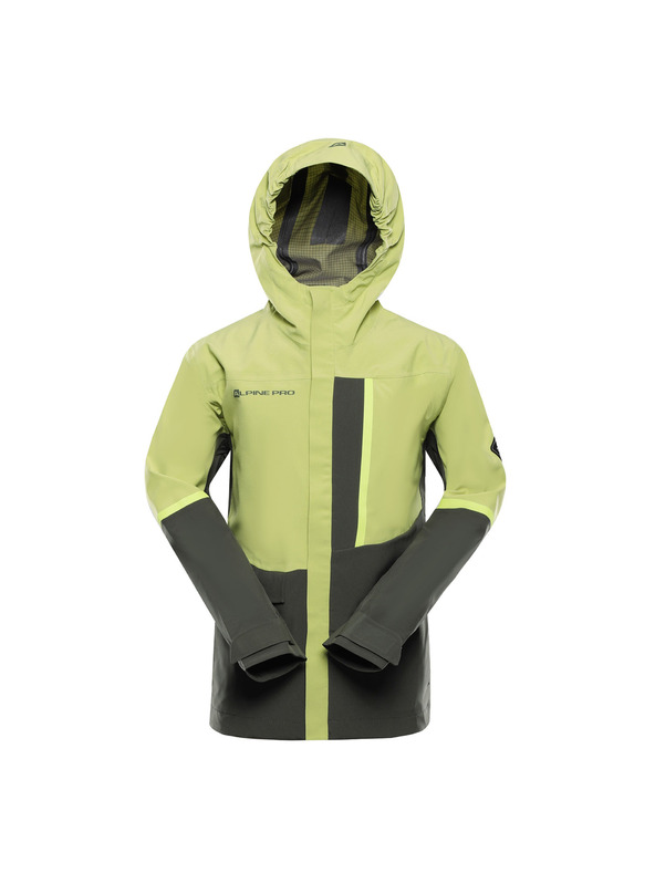 ALPINE PRO Otroška jakna z ptx membrano ALPINE PRO ZARRO 3 green oasis