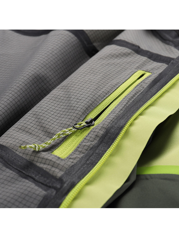 ALPINE PRO Otroška jakna z ptx membrano ALPINE PRO ZARRO 3 green oasis