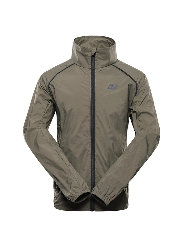 ALPINE PRO Otroška ultralahka jakna z membrano ALPINE PRO SPINO stone gray