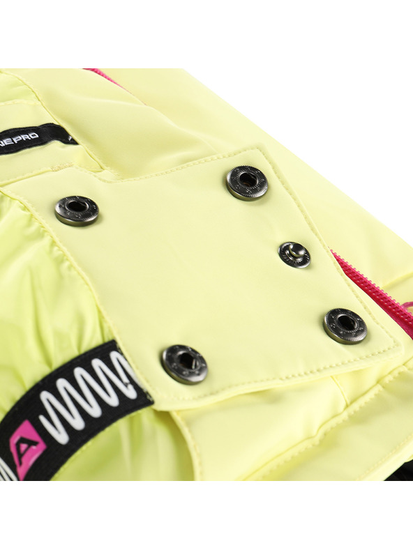 ALPINE PRO Otroška smučarska jakna z membrano ptx snow ALPINE PRO REASO 2 charlock