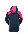 ALPINE PRO Otroška smučarska jakna z membrano ptx snow ALPINE PRO DEARO 2 fuchsia fedora