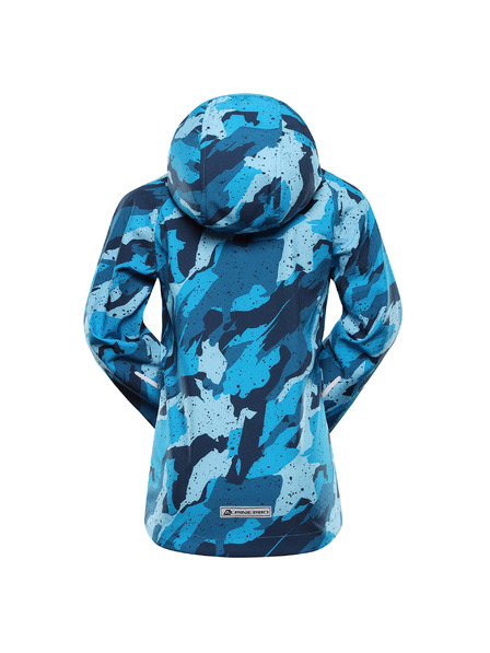 ALPINE PRO Otroška softshell jakna ALPINE PRO HOORO 2 moonlit ocean varianta pa