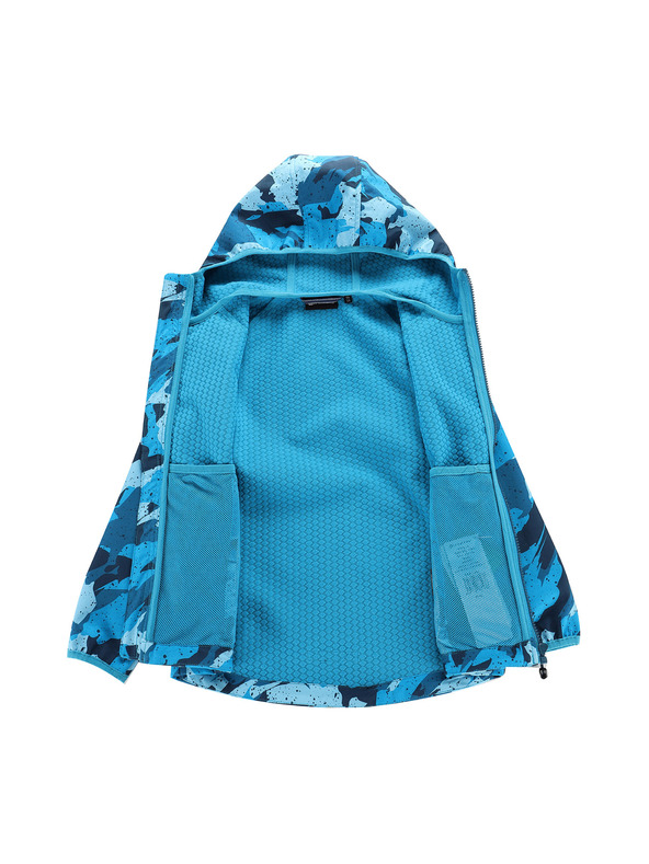 ALPINE PRO Otroška softshell jakna ALPINE PRO HOORO 2 moonlit ocean varianta pa