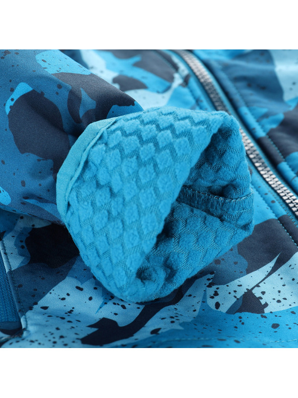 ALPINE PRO Otroška softshell jakna ALPINE PRO HOORO 2 moonlit ocean varianta pa