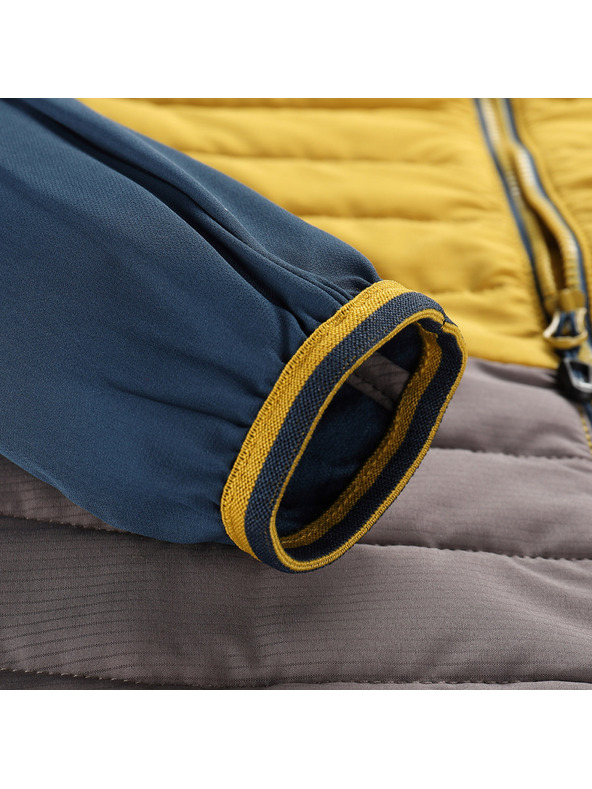 ALPINE PRO Otroška jakna z merino polnilom ALPINE PRO GERLO blue wing teal