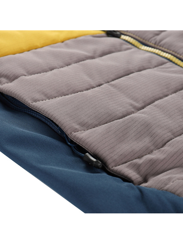 ALPINE PRO Otroška jakna z merino polnilom ALPINE PRO GERLO blue wing teal