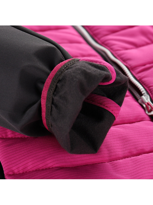 ALPINE PRO Otroška jakna z merino polnilom ALPINE PRO GERLO fuchsia red