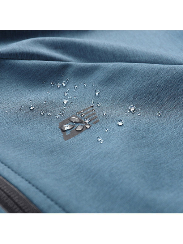 ALPINE PRO Otroška softshell bunda z membrano ALPINE PRO SPERTO 2 storm blue