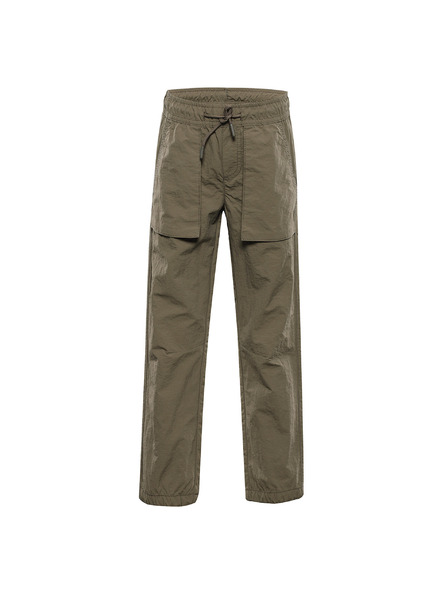 ALPINE PRO Otroške prosti čas hlače z elastičnim pasom ALPINE PRO NOVERO stone gray