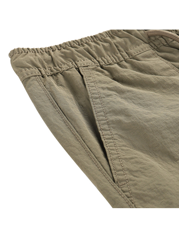 ALPINE PRO Otroške prosti čas hlače z elastičnim pasom ALPINE PRO NOVERO stone gray