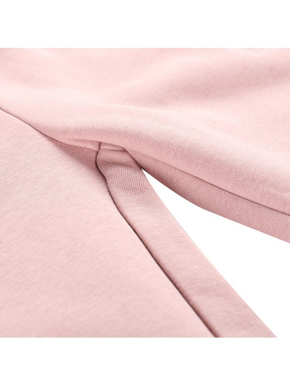 ALPINE PRO Otroške bombažne trenirke ALPINE PRO DAKKO pale mauve