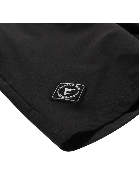 ALPINE PRO Otroške hitrosušeče kratke hlače s cool dry ALPINE PRO ZAMBO 3 black