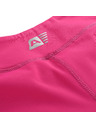 ALPINE PRO Otroške hitrosušeče legice ALPINE PRO ELO fuchsia red