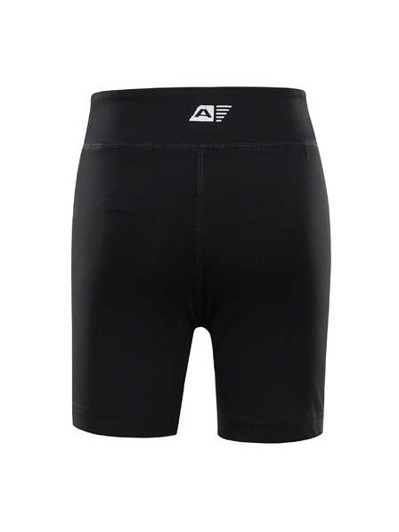 ALPINE PRO Otroške hitrosušeče legice ALPINE PRO ELO black